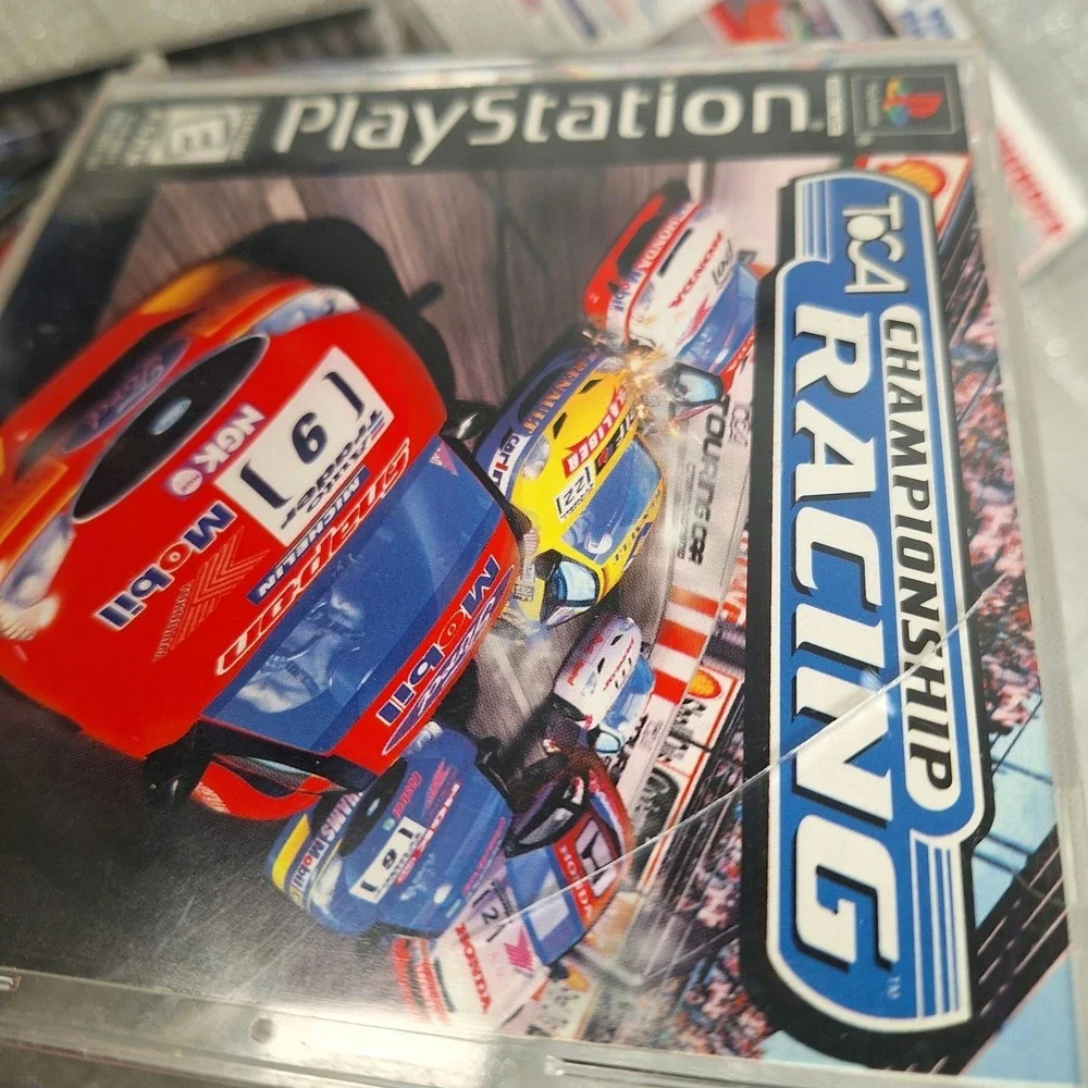 NASCAR Lot of 3 PS1 Black Label TOCA Championship Racing NASCAR 2000, 2001 Cases